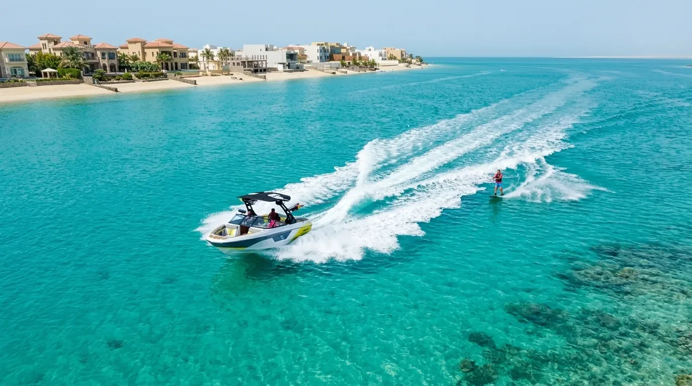 ويك بورد او لوح ركوب الأمواج او لوح التزلج على الماء 🌊