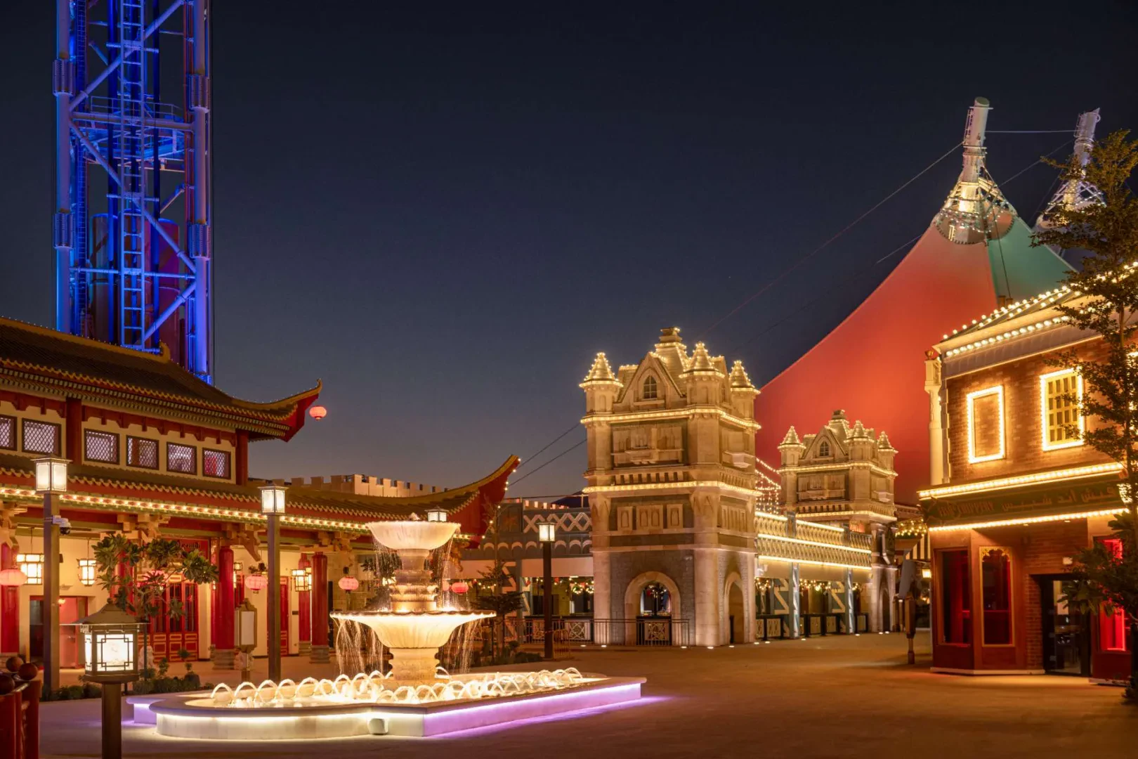 🎢 Six Flags مدينة القدية